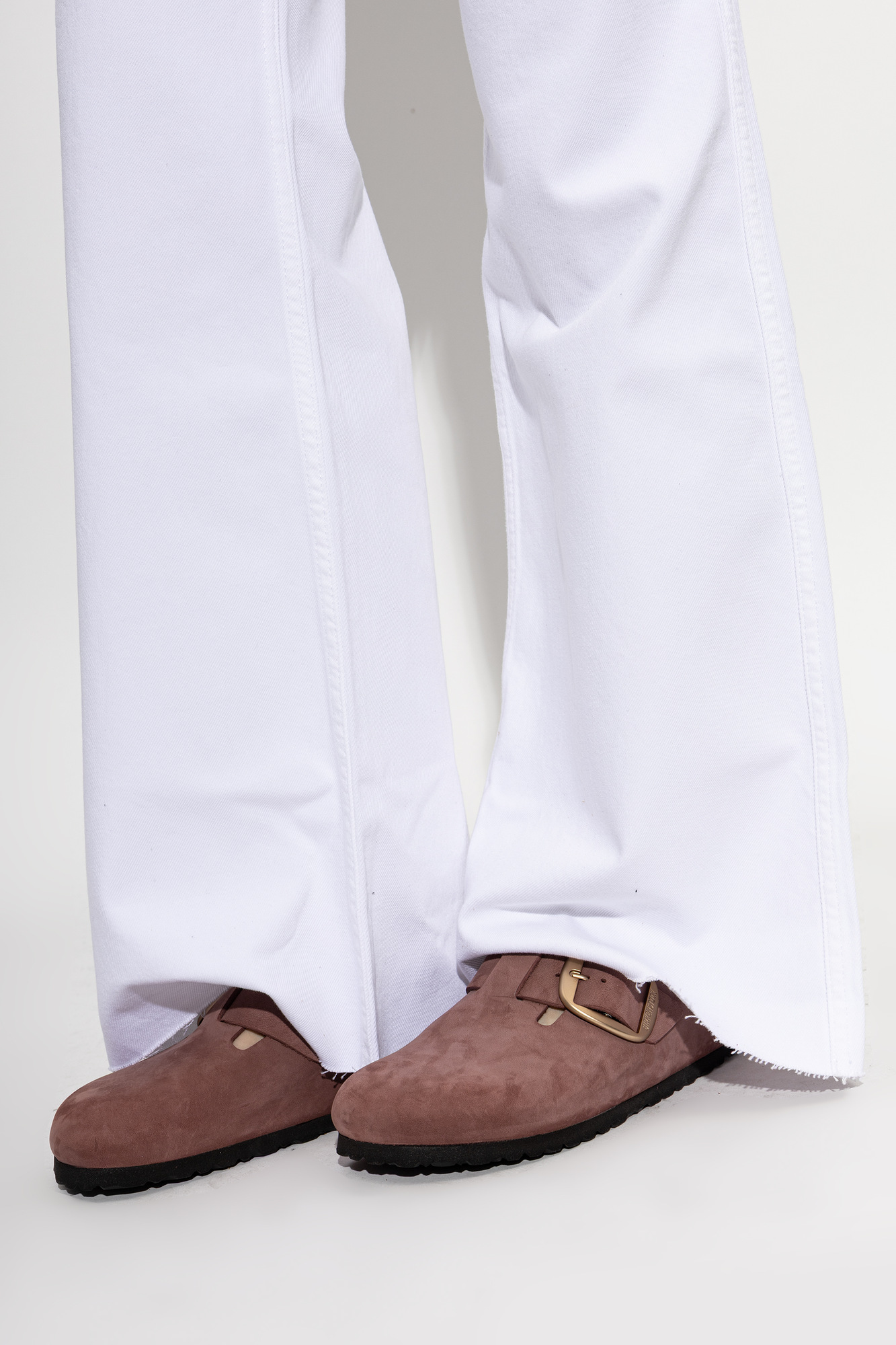 Birkenstock 'Boston Big Buckle' Slides | Women's | Vitkac